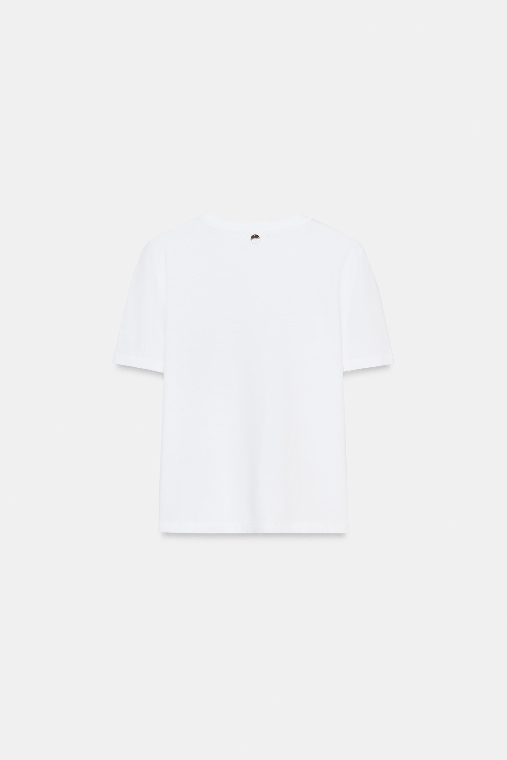 T-SHIRT POCHE CONTRASTE